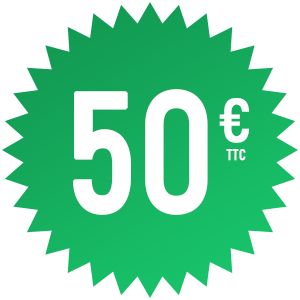 tarif unique à 50€ TTC